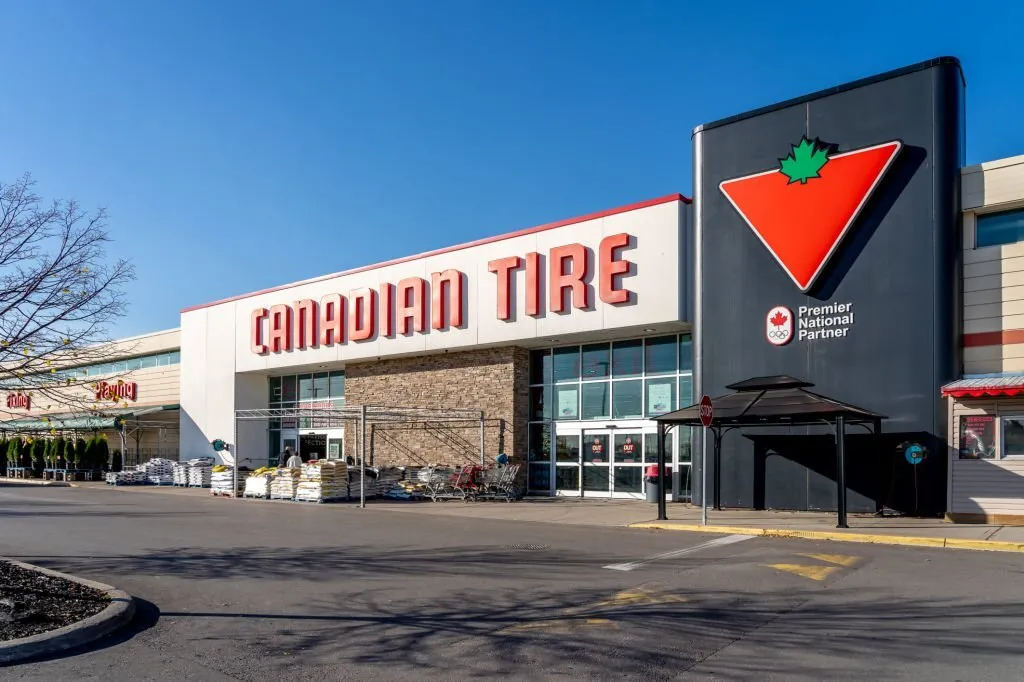 Which Province Has the Most Canadian Tire Stores?