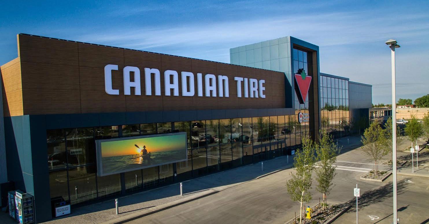 What is the Third Largest Canadian Tire in Canada