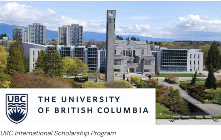 Fully Funded 2025 UBC International Scholars Programme in Canada